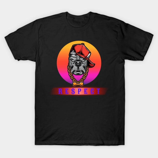 Dog head 2 T-Shirt by MaxiVision